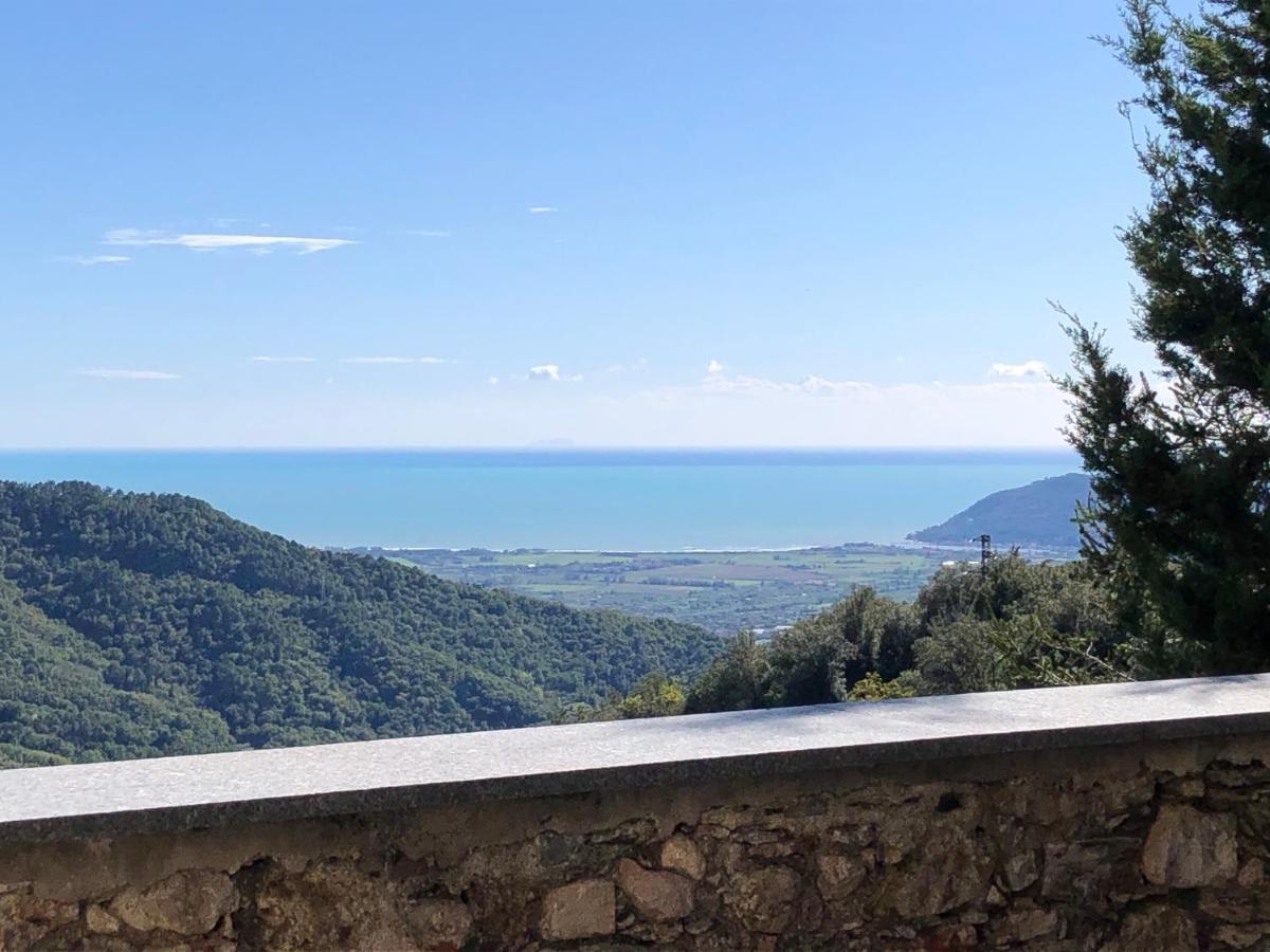 Papiriana La Casa Del Borgo_ Breathtaking Sea Wiew Fosdinovo Exterior foto