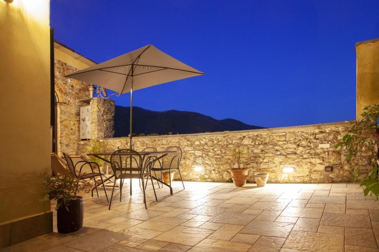 Papiriana La Casa Del Borgo_ Breathtaking Sea Wiew Fosdinovo Exterior foto